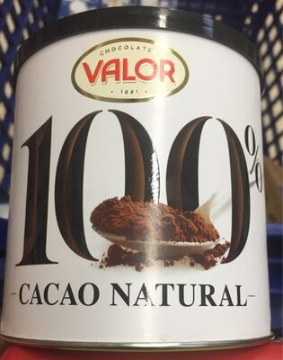 100% cacao puro natural